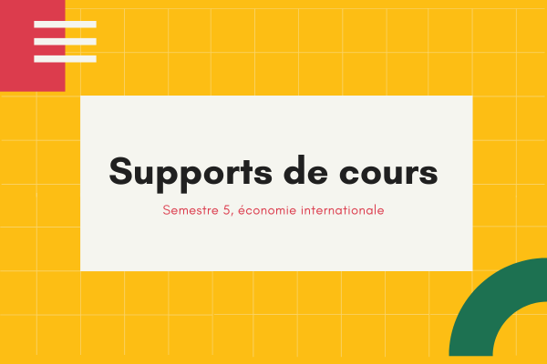 Supports de cours